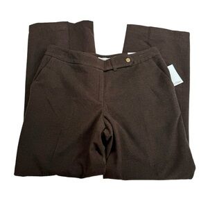 Calvin Klein Brown Classic Fit Winter Pants